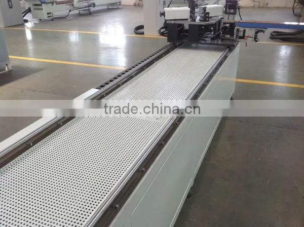 Aluminum door-window Automatic Feeding Double Head Crimping Machine