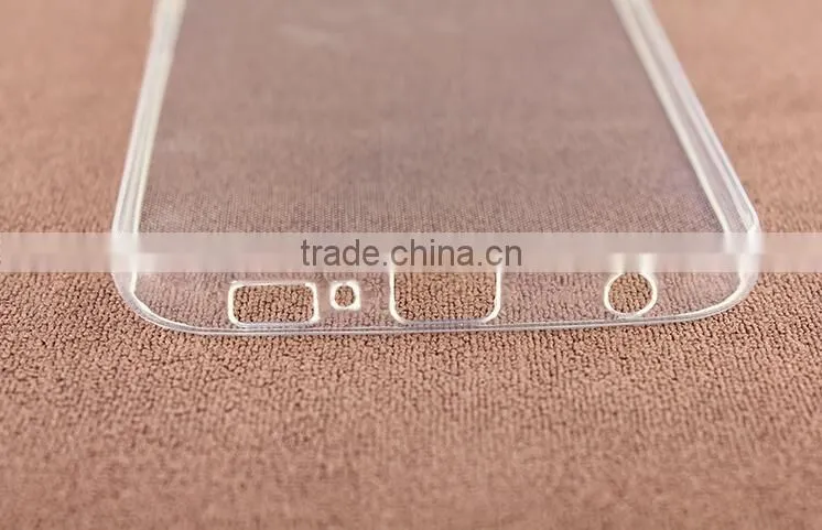 Factory Price Transparent Back Cover Clear TPU Case For Samsung Galaxy S7 Plus