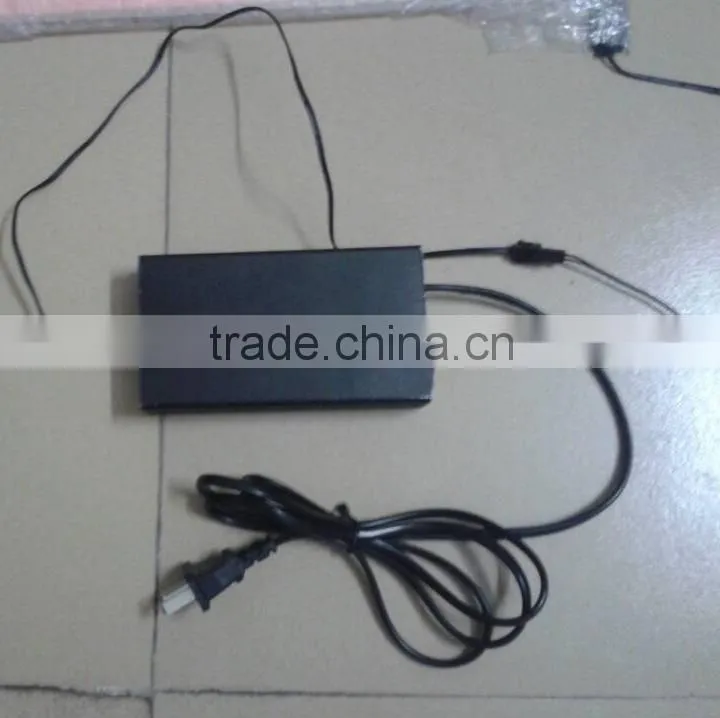 1 X 2M High brightness white color El backlight with AC110-240V Super quality inverter