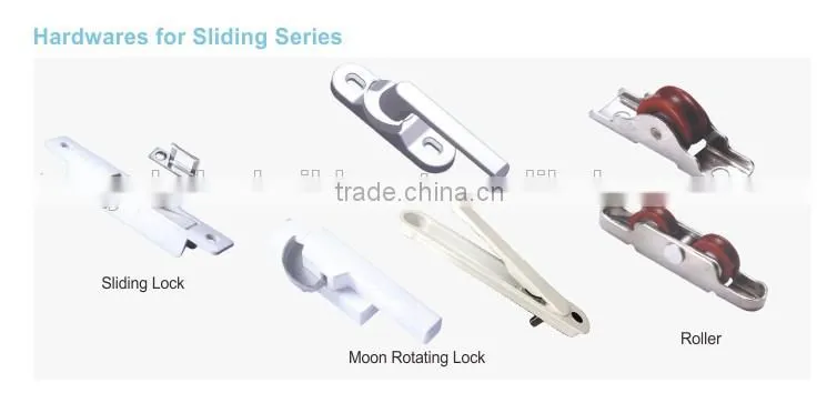 Yekalon Environmental UPVC window Sliding pvc window profile