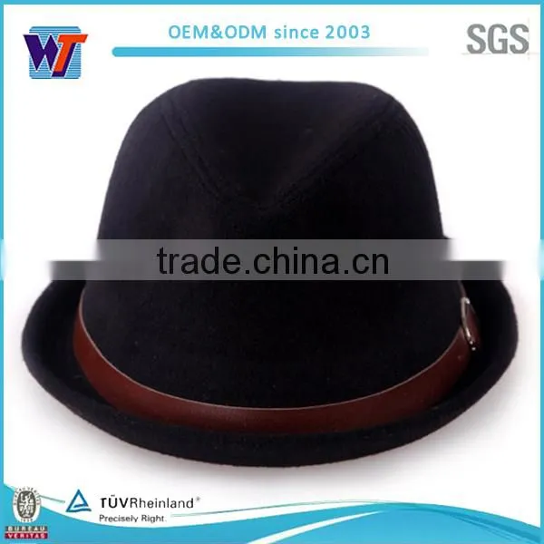 2015 felt satin kippah brim hat bulk top hats for men