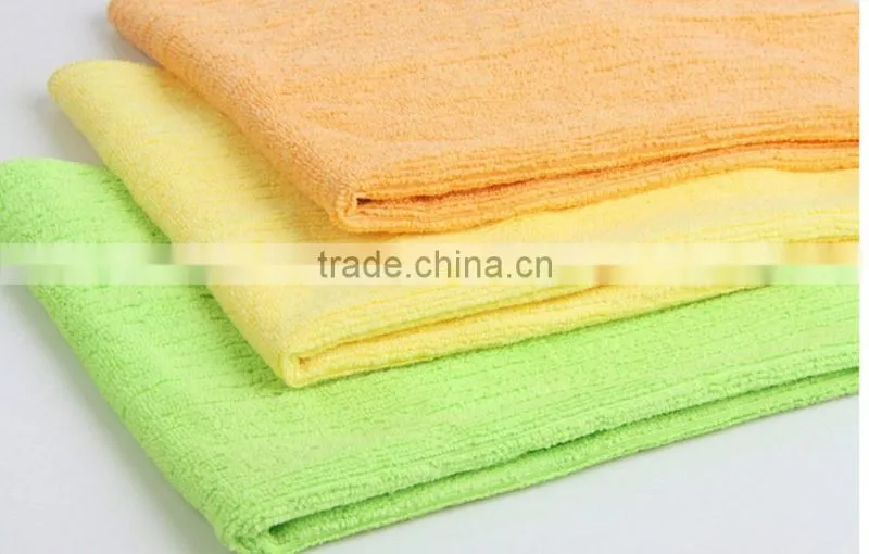 Water Absorption Microfiber Gift Towel Microfiber Cleaning Cloth/ Terry Towel