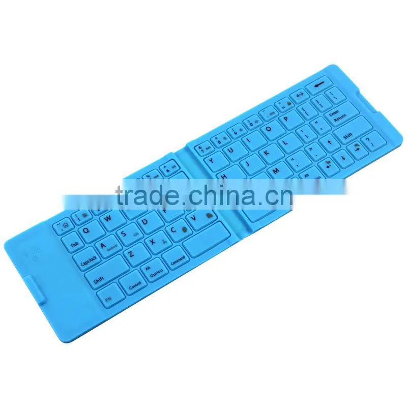 Tablet High Class Silicone Material Pocket Size Foldable Bluetooth Keyboard Folding Keyboard
