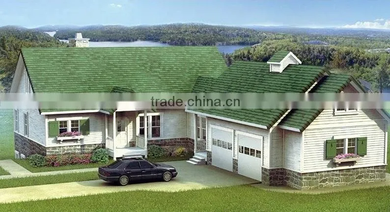 Economic prefabricated house /villa with solar system