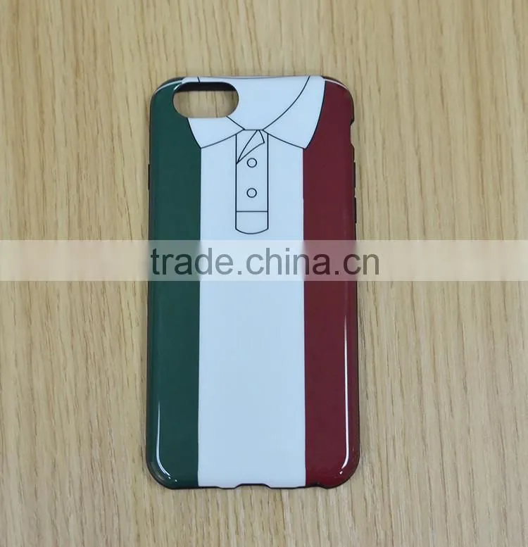 Mobile phone shell tpu+pc matte, 2d sublimation pc phone case