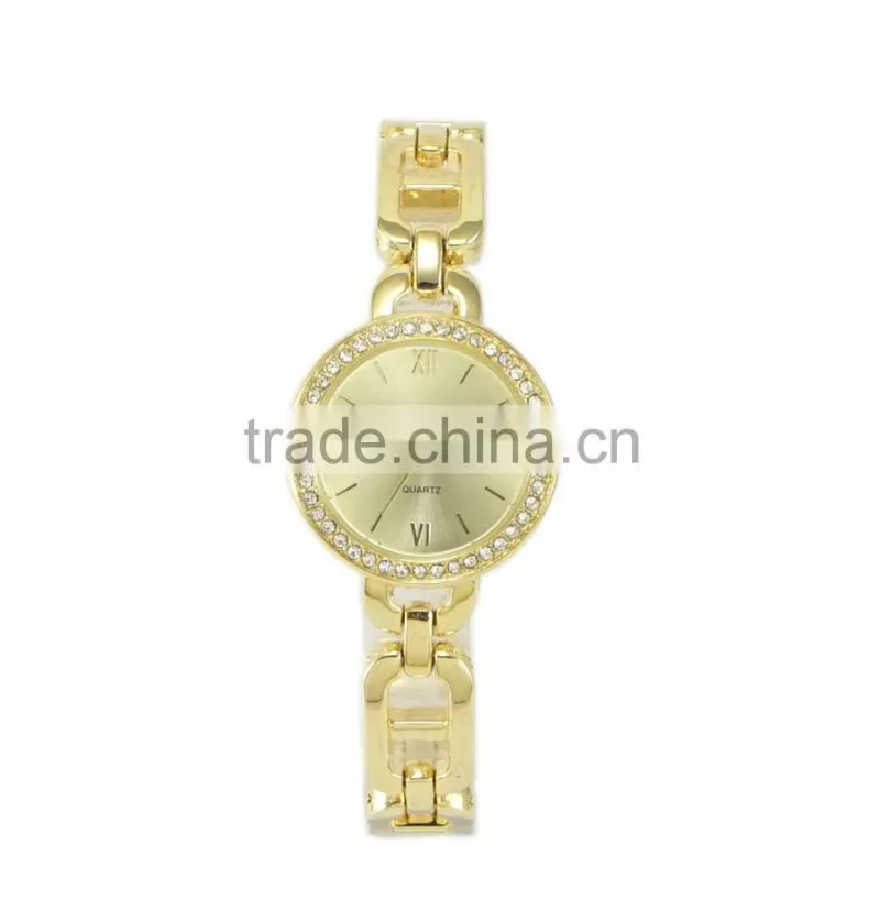 New models leisure style women's chain dress watch amazing sunray dial bright Japan quartz watches woman and girls