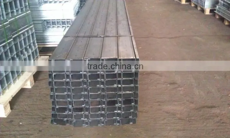 Galvanized C-Channel Steel