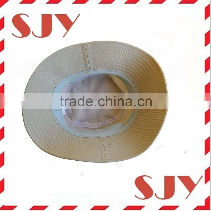 Promotional cheap bucket hats with zipper pocket