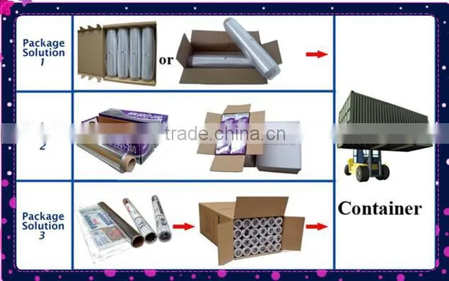 Household Aluminum Foil Catering Foil and Food Service Packaging Foil
