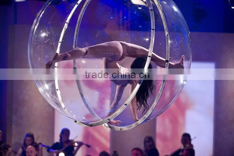 clear acrylic display sphere