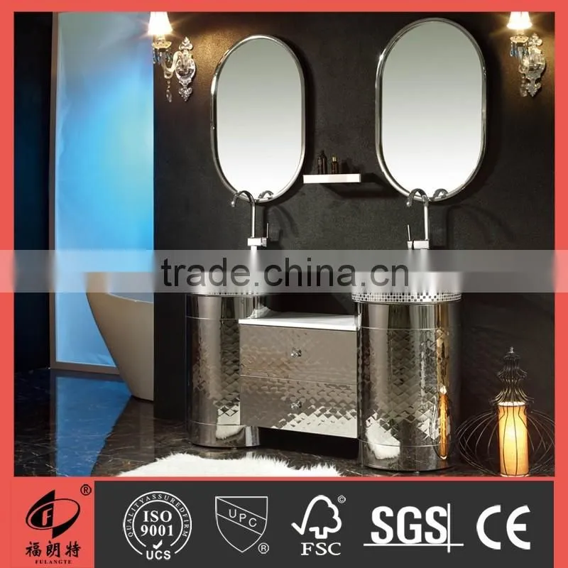 2016 New Arrived free standing stainless steel bathroom cabinet T6620