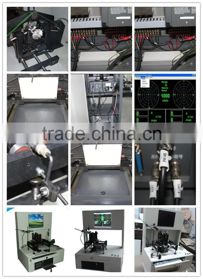 High quality blalancing machine RYQ-3 high speed SOFT DRIVE dynamic balancing machine for all kinds of rotors