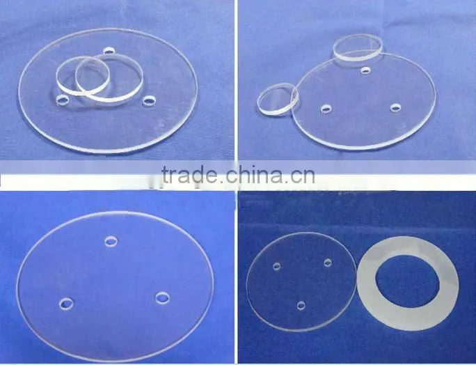 BK7 Round Optical Windows with Hole