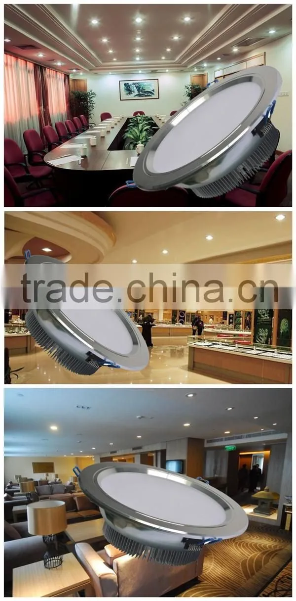 led downlight housing 12w led downlights 100-277v recessed downlight