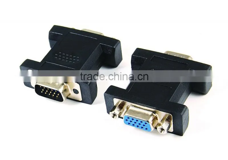 VGA15PIN male to female adapter nickel plated