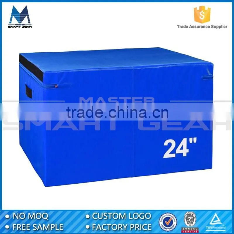 MSG High Quality PU Leather Foam Plyometric Jumping Box