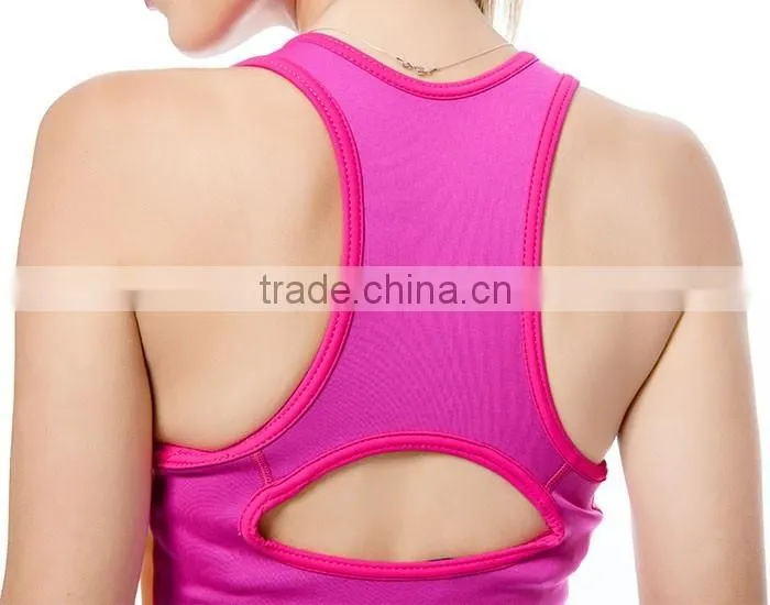 2016 new design Neoprene slimming lady yoga bodysuit