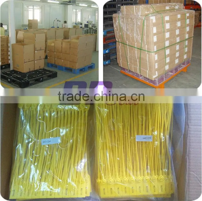 Self-locking Plastic Cable seal for petroleum company DP-026CY
