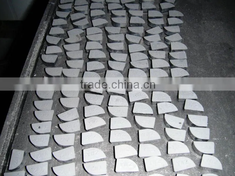 Good manufacturer of carbide brazed tips in china with good quality