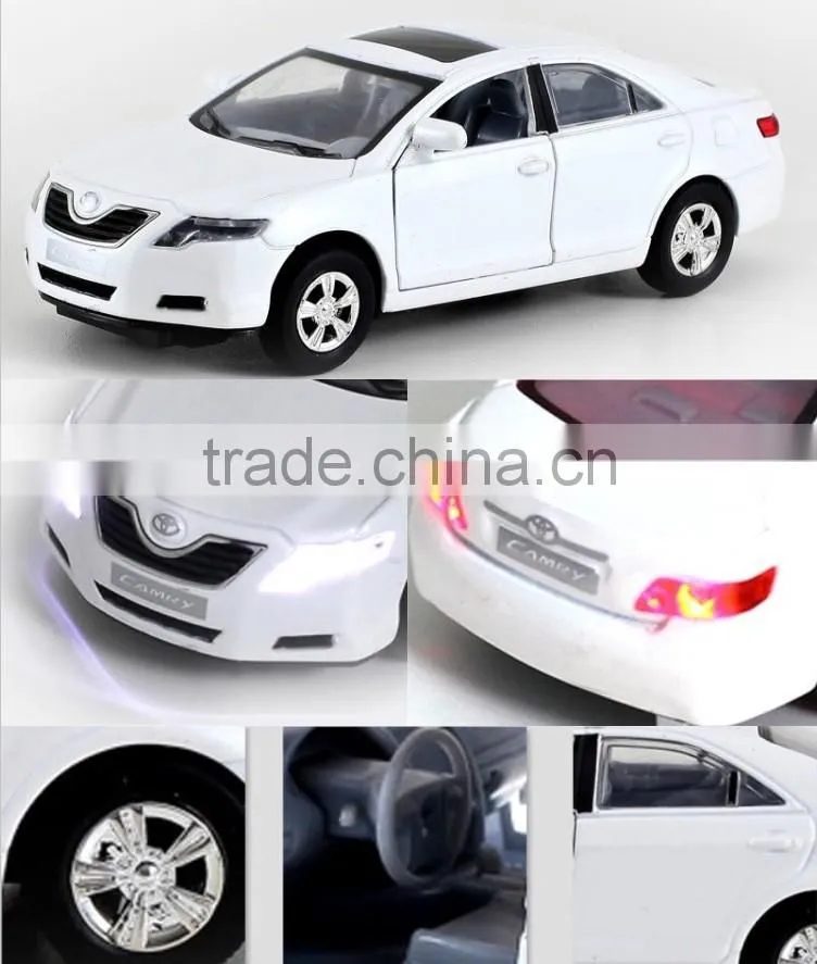 Model Car 1:32 Pull Back Die Cast Metal Car With Light And Music