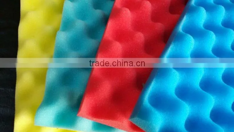 35mm colorful egg shape acoustic foam