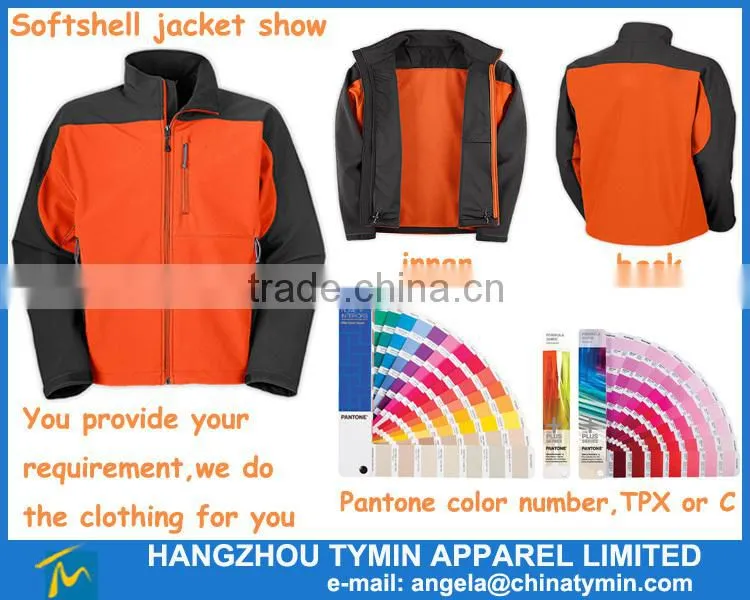 men waterproof softshell jacket