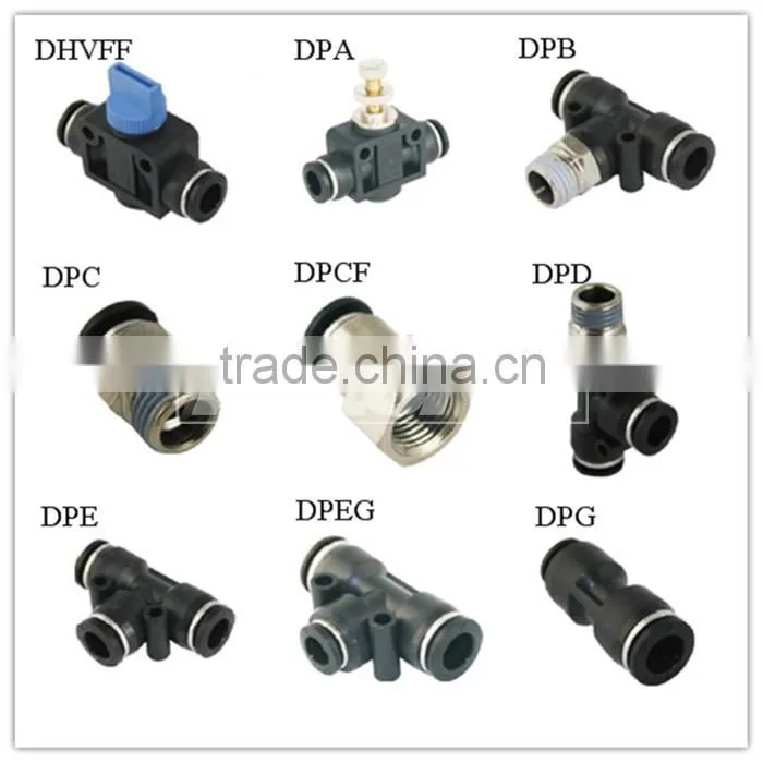 Quick Pneumatic Connector pneumatic fittings