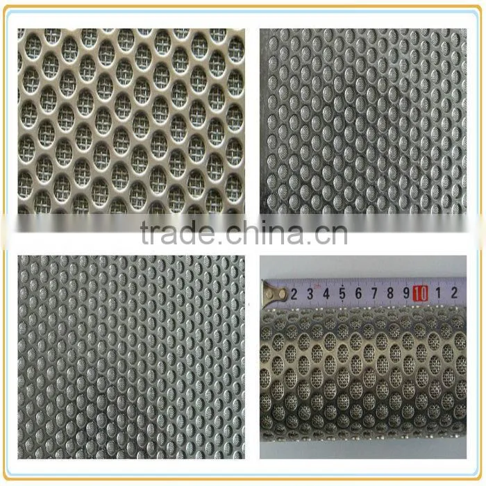 2015 china supplier hot sale Perforated sintered wire mesh (manufacturer)