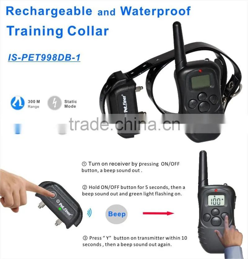 Remote Dog Training Collar 998DB for Pet