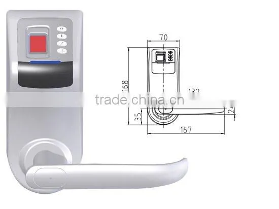 biometric door lock fingerprint keyless