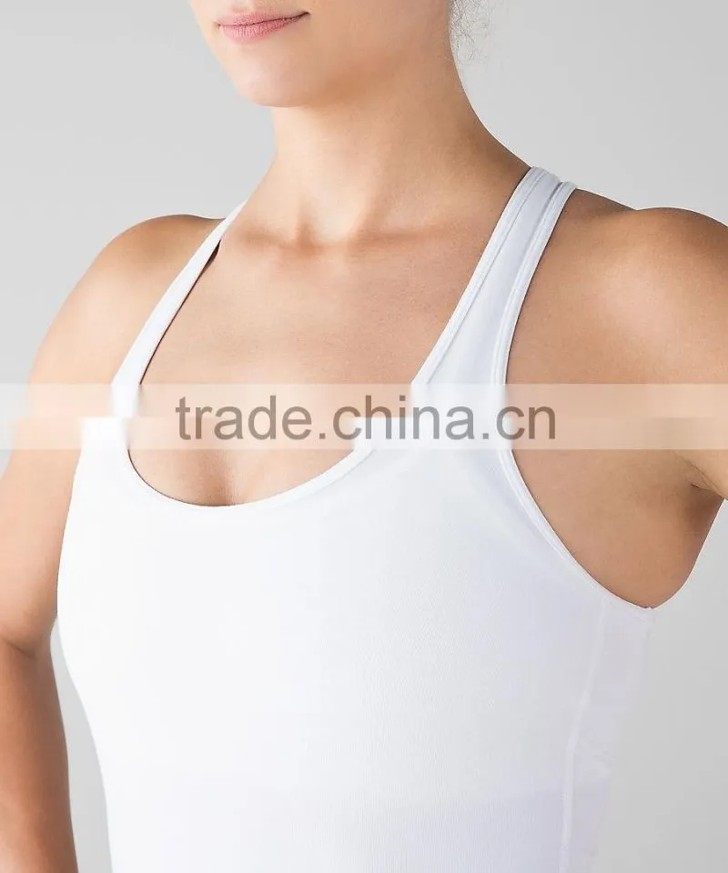 Dry Fit High Quality OEM Factory Woman Yoga Sports Tank Top Wholosale Wear