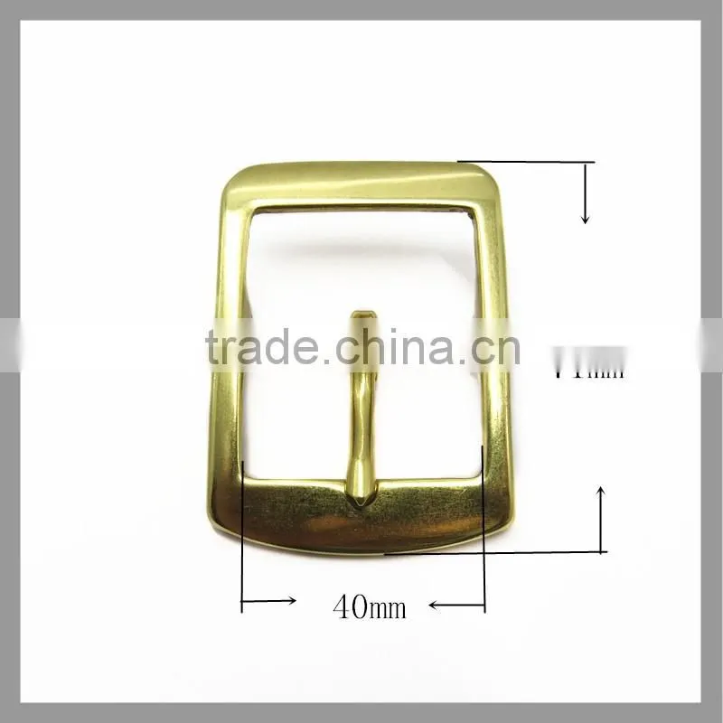 Facotry Price Polish Solid Brass Buckle For Belt
