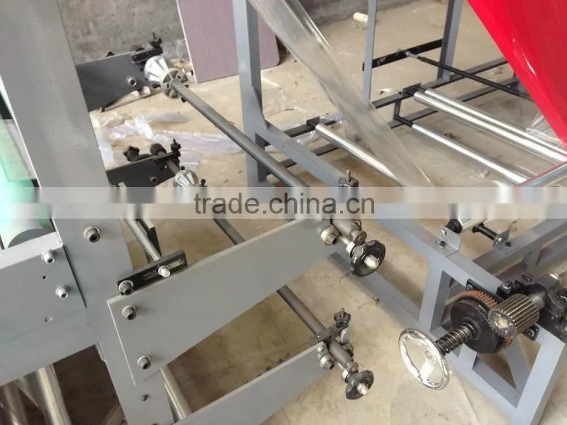 plastic bag making machine/side sealing cloth bag making machine made in Whenzhou