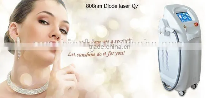 808nm laser hair removal machine/home use hair and freckled removal diode laser hair removal