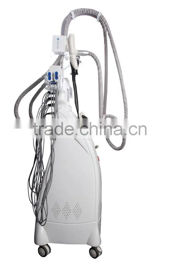 Lingmei Salon Use Auto Roller Lipo Laser Cryolipolysis Cavitation RF Vacuum Roller Slimming Machine