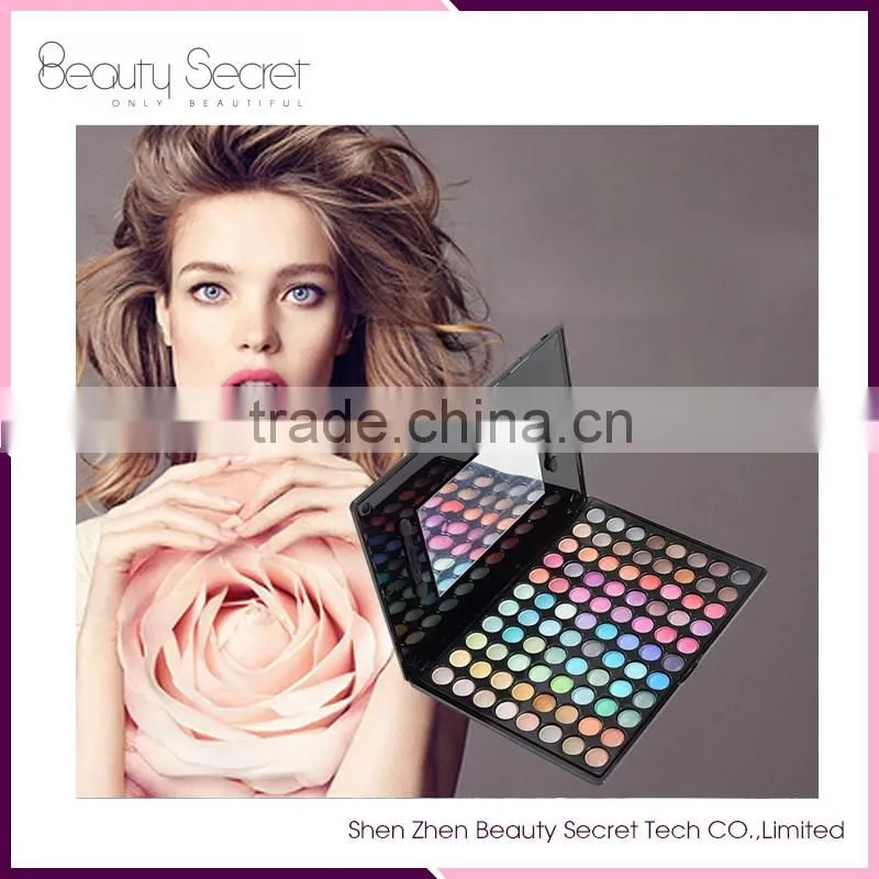 Pro 10 color cosmetic shimmer eyeshadow palette makeup hot