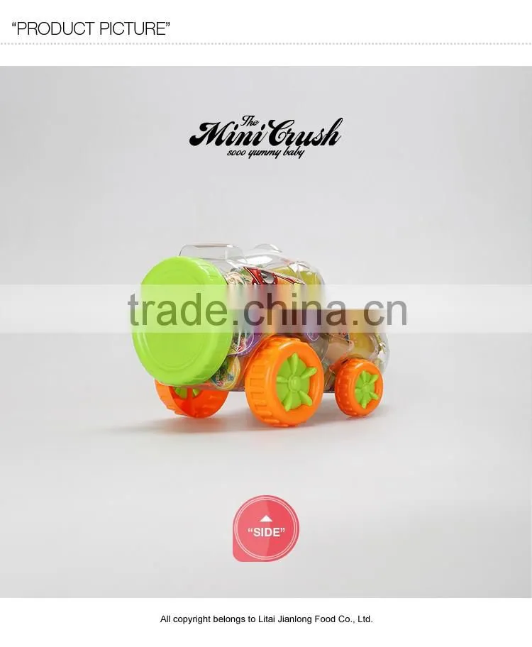 Cartoon Toy Car Loaded Halal Jelly Candy Pudding