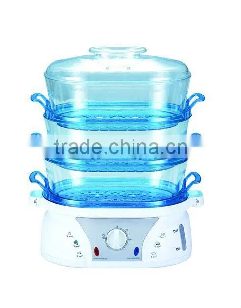 Safety food steamer with bpa free