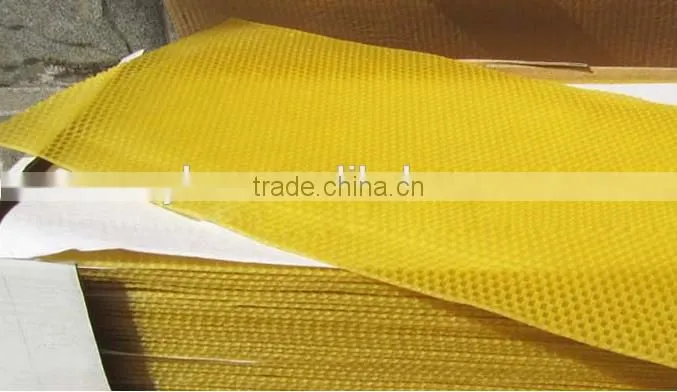 We are manufacturer in European markets for beeswax foundation sheet
