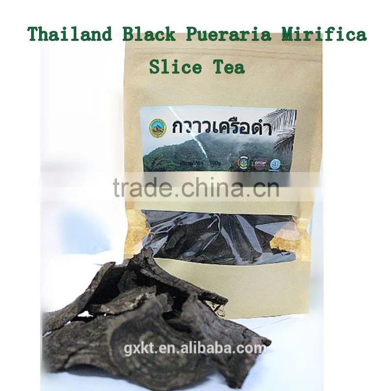 Thailand Black Pueraria Mirifica Dry Slice Tea Herbal Extracts Male Health Supplement