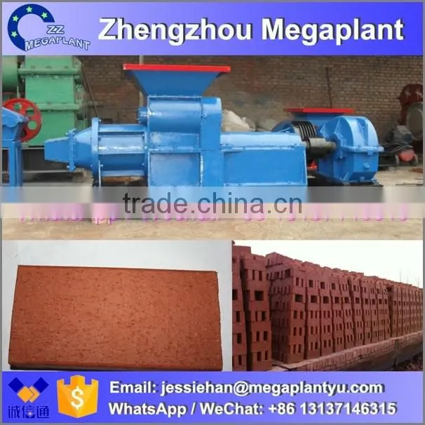Alibaba Zhengzhou Megaplant interlocking soil and clay brick moulding machine for small business