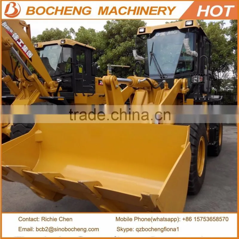 XCMG 3Ton Wheel Loader LW300FN With Optional Side Dump Bucket