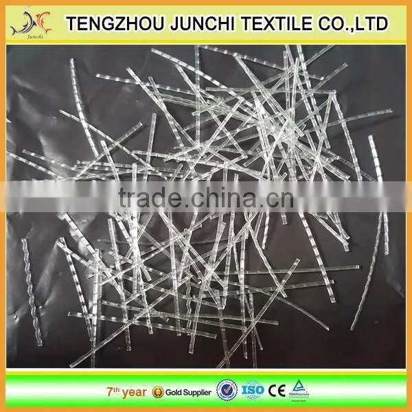 factory 20-60 mm raw white pp macro fiber