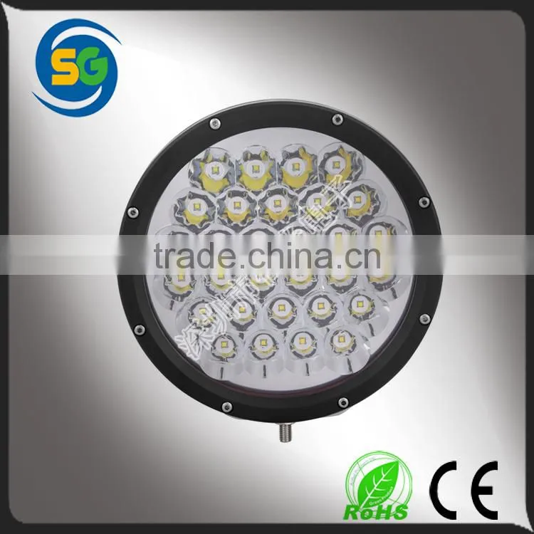 7" 90w led off-road lights waterproof IP68 led work light for boat jeep etc