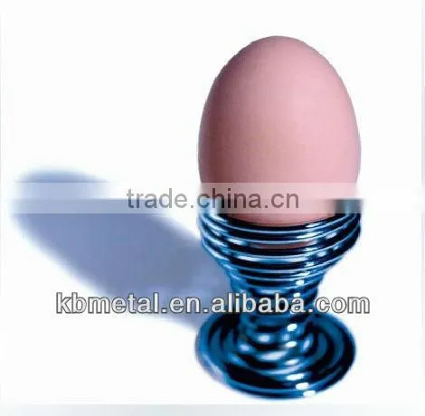 Stainless Steel Spring Shape Egg Holder / Egg Stand / Egg Cups