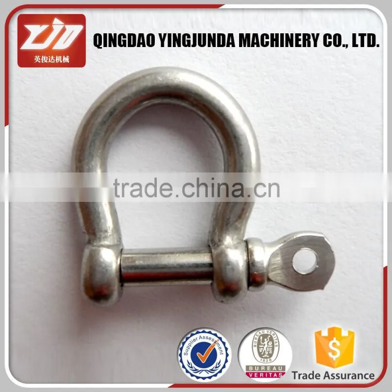 US type d shackle with safety pin