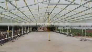 light frame steel structure building for greenhouse, poultry farm with really low cost
