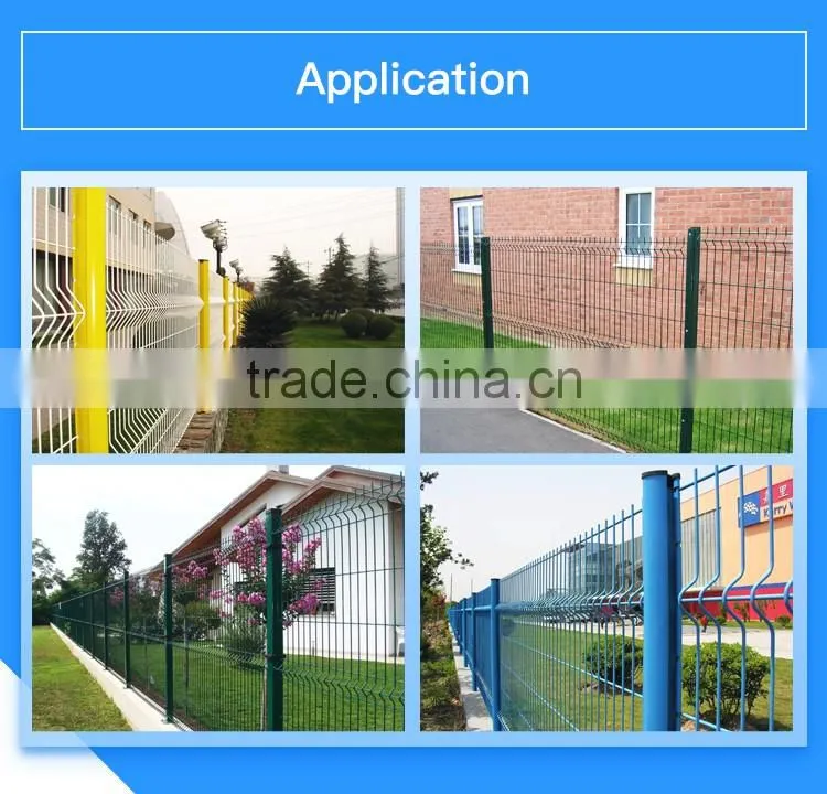 Small welded wire mesh decorative garden artificial fencing