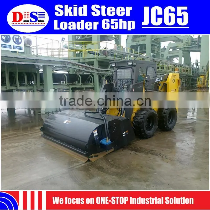 900kg Skid Loader JC65 - Hydraulic Joystick Control 65hp Skid Steer Loader