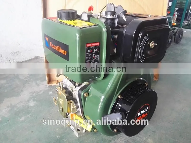 Customized Model S192F Portable 13hp Electric Start Moteur Diesel